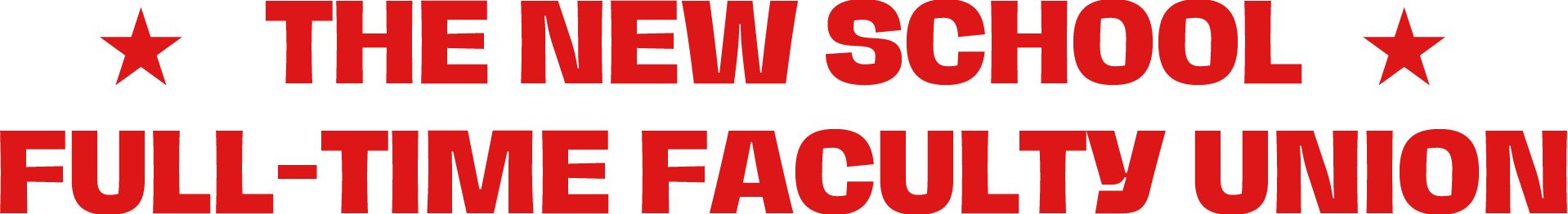 THE NEW SCHOOL FULL-TIME FACULTY UNION